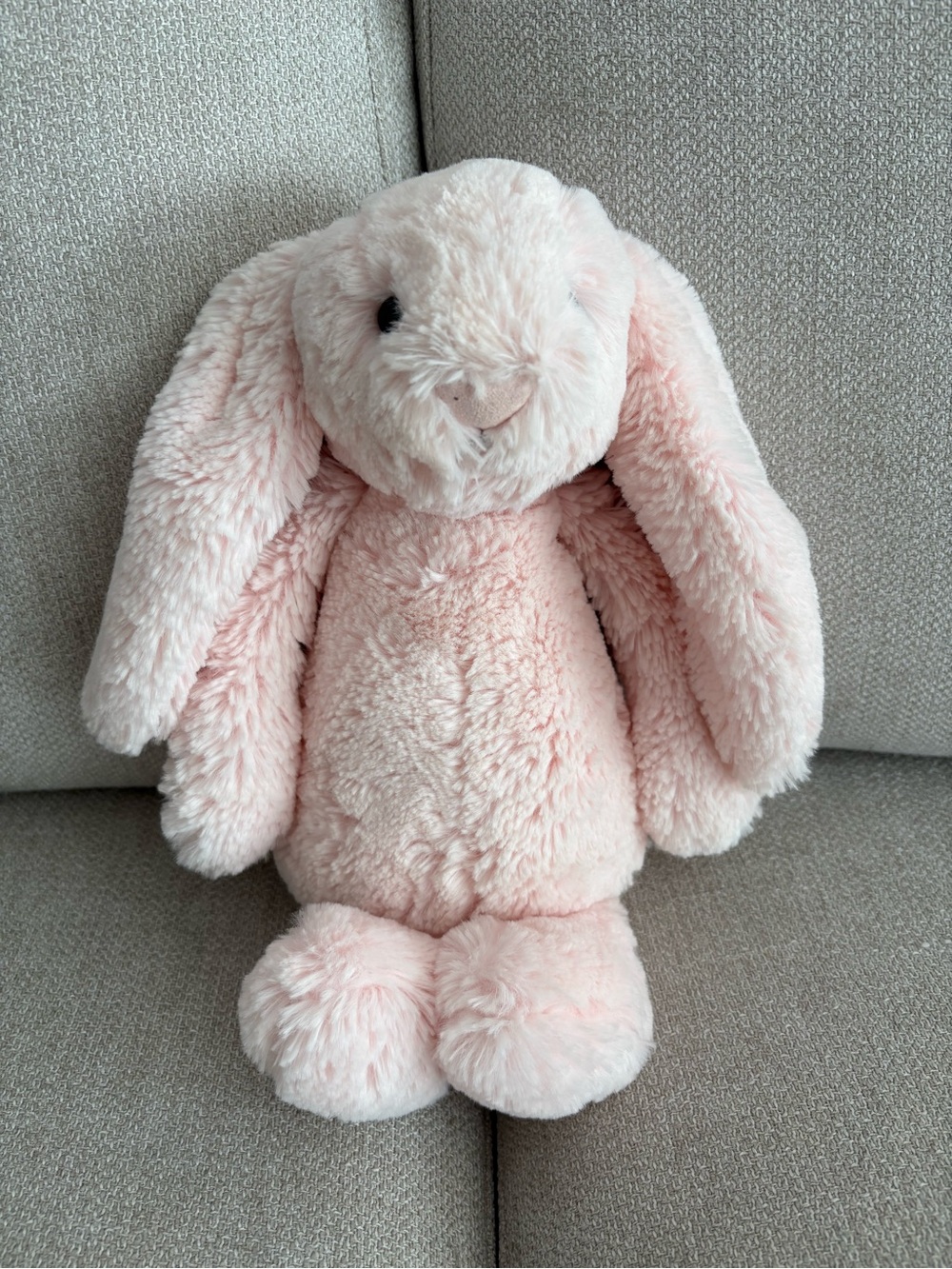 Jellycat Light Pink Bashful Bunny (With Rattle Inside)